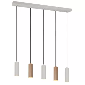 Trio 367700565 Soka 5xGU10 függesztett lámpa