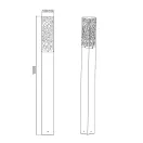 Trio 407360142 Cooper kültéri álló lámpa