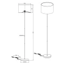 Trio 408200179 Hostel álló lámpa