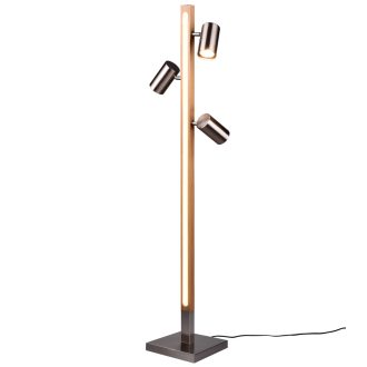   Trio 412510407 Marley 2300lm, 3000K, fényerőszabályzós +3xGU10 álló lámpa