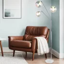 Trio 416900306 Paxton 3xE27, 200x74,5cm, kapcsolós álló lámpa