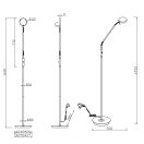 Trio 423310131 Monza álló lámpa