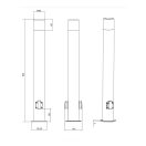 Trio 424067142 Hoosic kültéri álló lámpa