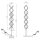 Trio 441810208 Sequence álló lámpa