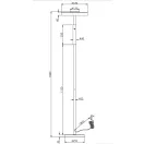 Trio 454910132 Celeste álló lámpa