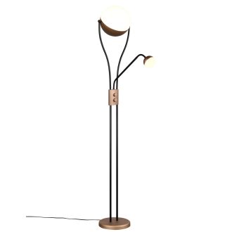   Trio 478310265 Chris 2000+350lm, 3000K, kapcsolós, fényerőszabályzós, 180x30cm olvasókaros álló lámpa