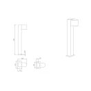 Trio 504260142 Roya kültéri álló lámpa