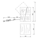 Trio 514110130 Treasure éjjeli lámpa