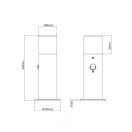 Trio 522260142 Hoosic kültéri álló lámpa