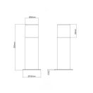 Trio 524060142 Hoosic kültéri álló lámpa