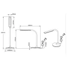 Trio 527090131 Polo íróasztali lámpa