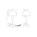 Trio 529990107 Ventura éjjeli lámpa