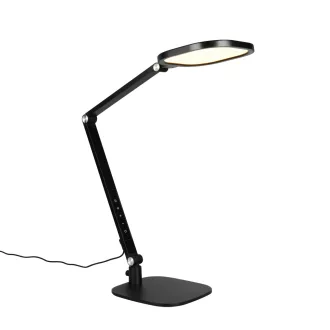   Trio 535810132 Servo 1400lm, 3000/4200/6500K, fényerőszabályzós, talpas/satus íróasztali lámpa