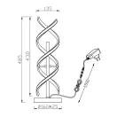 Trio 541810205 Sequence komód lámpa