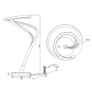 Trio 544310132 Nala komód lámpa