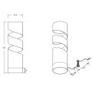 Trio 564000131 Stream éjjeli lámpa