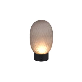   Trio 564210154 Facette 20,5x11,8cm, 140lm, 3000K, akkumulátoros, érintőkapcsolós, fényerőszabályzós asztali lámpa