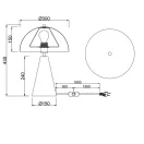 Trio 565000132 Alfie éjjeli lámpa
