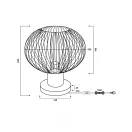 Trio 565700132 Gila éjjeli lámpa