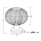 Trio 565790132 Gila éjjeli lámpa