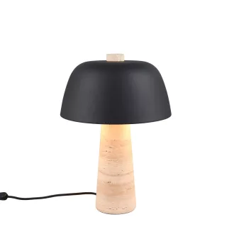   Trio 567800232 Timba 41x29cm, 2xE27, mészkő talpas asztali lámpa