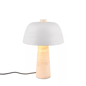   Trio 567800276 Timba 41x29cm, 2xE27, mészkő talpas asztali lámpa