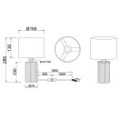 Trio 568100111 Canio éjjeli lámpa