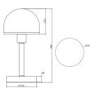 Trio 592300107 Joost éjjeli lámpa