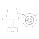 Trio 599700142 Mats éjjeli lámpa