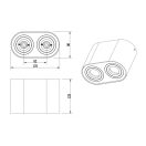 Trio 612900231 Cookie spot lámpa