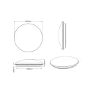 Trio 627514000 Lunar mennyezeti lámpa