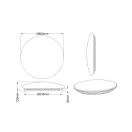 Trio 627516000 Lunar mennyezeti lámpa