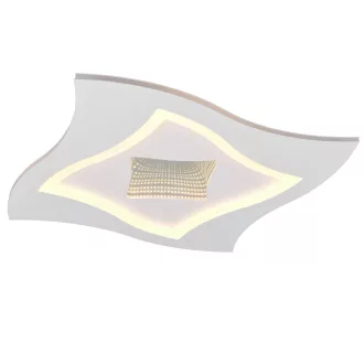   Trio 633610131 Klint távirányítós, 2350lm, 2700-6500K, fényerőszabályzós, színváltós mennyezeti lámpa