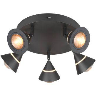 Trio 637010532 Romeo 5x700lm, 2300/3000/4000K spot lámpa