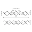 Trio 641810208 Sequence mennyezeti lámpa