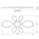 Trio 645619132 Fly mennyezeti lámpa