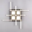 Trio 647810432 Roger 4050lm, 2700-6500K, távirányítós, dimmelhető, 70x70cm mennyezeti lámpa