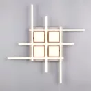 Trio 647810465 Roger 4050lm, 2700-6500K, távirányítós, dimmelhető, 70x70cm mennyezeti lámpa