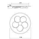 Trio 653210676 Mandala mennyezeti lámpa