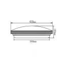 Trio 659412406 Apart fürdőszobai mennyezeti lámpa