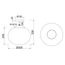 Trio 663100132 Fomento mennyezeti lámpa