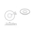 Trio 680819332 Ascari fürdőszobai mennyezeti lámpa