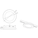 Trio 76921087 Duoline sínrendszeres LED panel