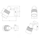 Trio 811700132 Nandini spot lámpa