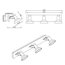 Trio 811900332 Roxie spot lámpa