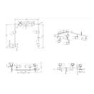 Trio 821410605 Clapton spot lámpa