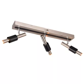   Trio 855310307 Ikaris 63x20,5cm, fényerőszabályozható, 3x450lm, 2300/3000/4000K spot lámpa