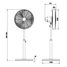 Trio R034-32 Viking Álló ventilátor