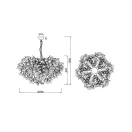 Trio R10464001 Leavy függeszték