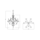 Trio R1169-00 Luster csillár